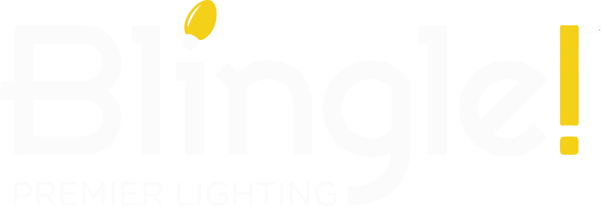 Blingle White Logo