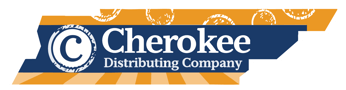 Cherokee Distributing Logo White Border