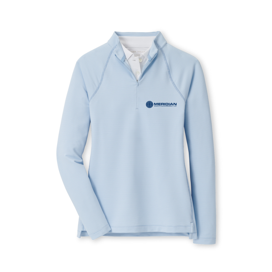 Raglan Peth Layer - Cottage Blue Stripes