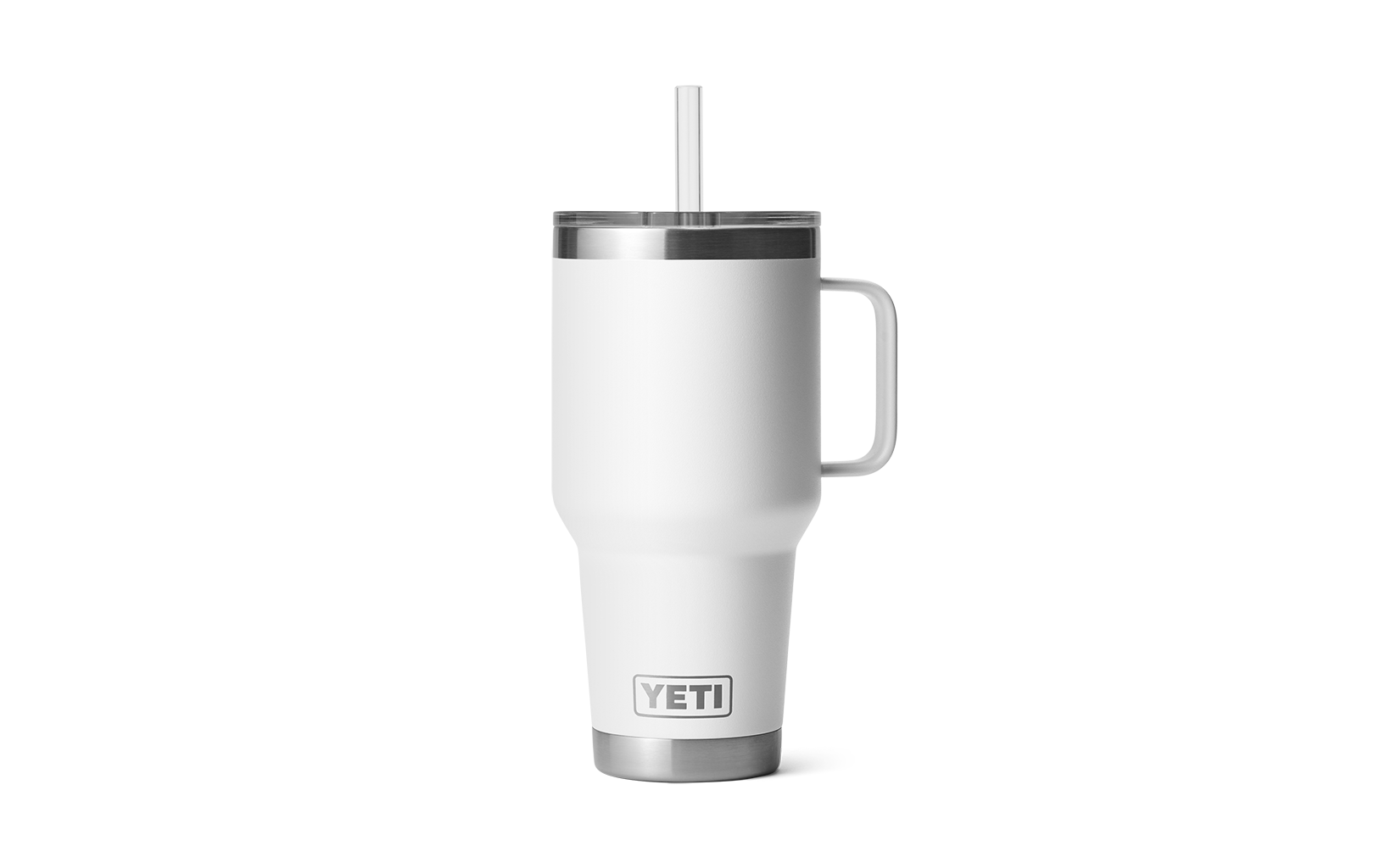 35oz Straw Mug - White