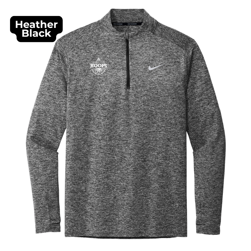 Nike - Mens Dri-Fit 14 Zip - HBlack