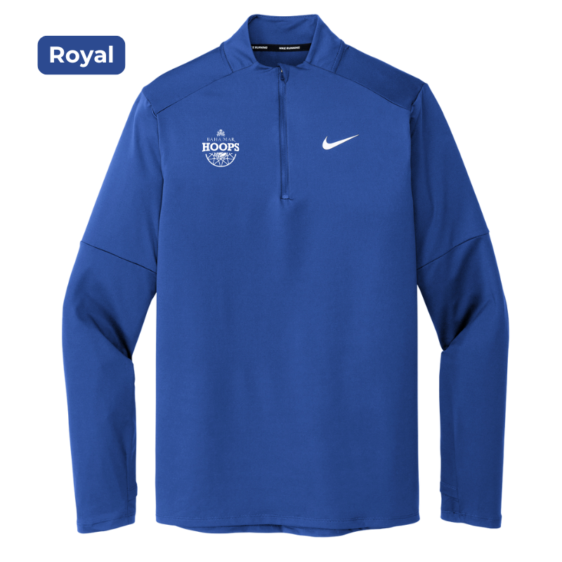 Nike - Mens Dri-Fit 14 Zip - Royal