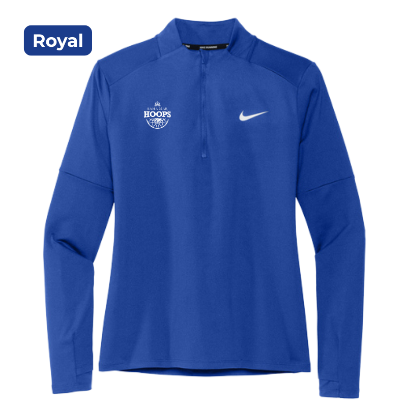 Nike - Womens Dri-Fit 14 Zip - Royal (1)