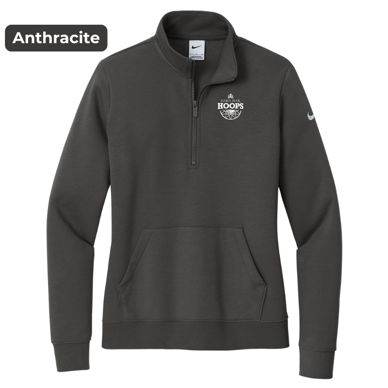 Nike - Womens Fleece 12 Zip - Ant.