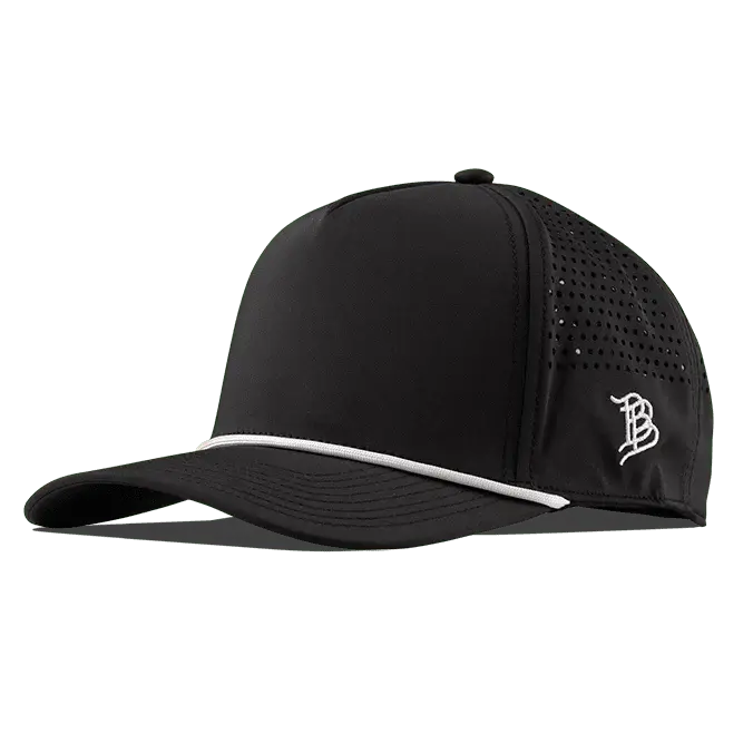 Bare Curved 5 Panel Rope Black-White