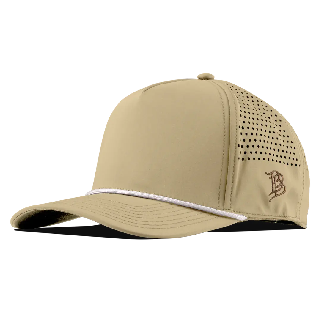 Bare Curved 5 Panel Rope Desert-White