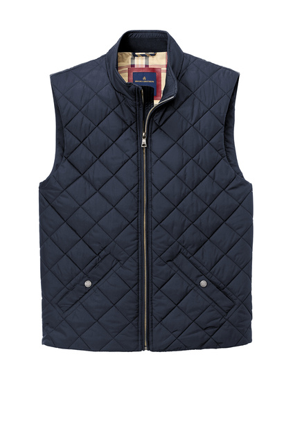 Brooks Bros Quilted Vest - Navy