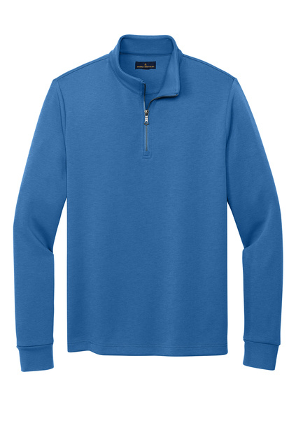Double Knit Quarter Zip - Blue