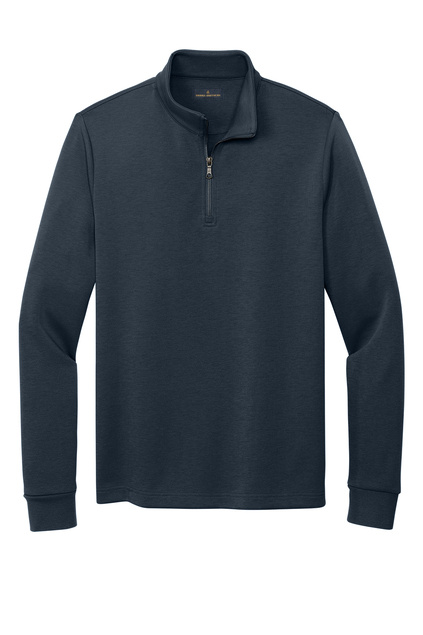Double Knit Quarter Zip - Navy