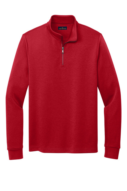 Double Knit Quarter Zip - Red