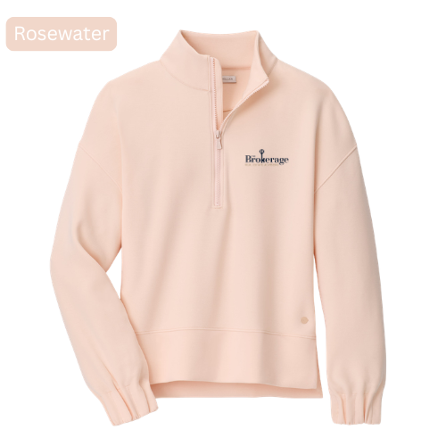 Flora Knit Half-Zip Pullover