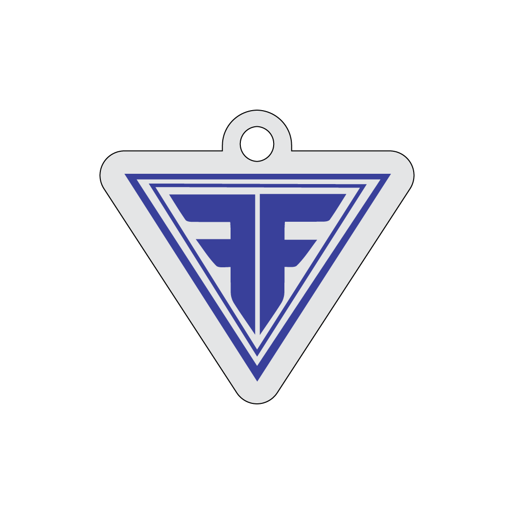 Fuel Fortress Keychain - Blue