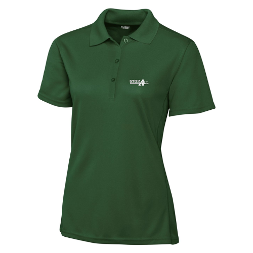 Ladies Pique Polo (Green)