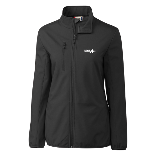 Ladies Softshell Jacket (Black)