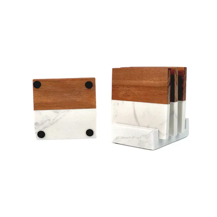 Marble Coaster Set 1