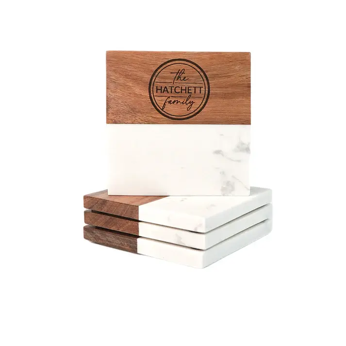 Marble Coaster Set 2