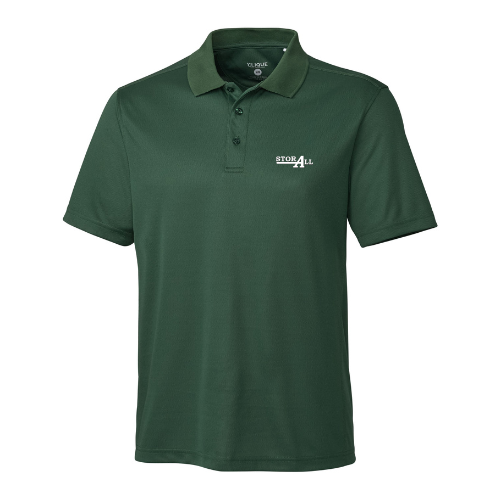Mens Pique Polo (Green)