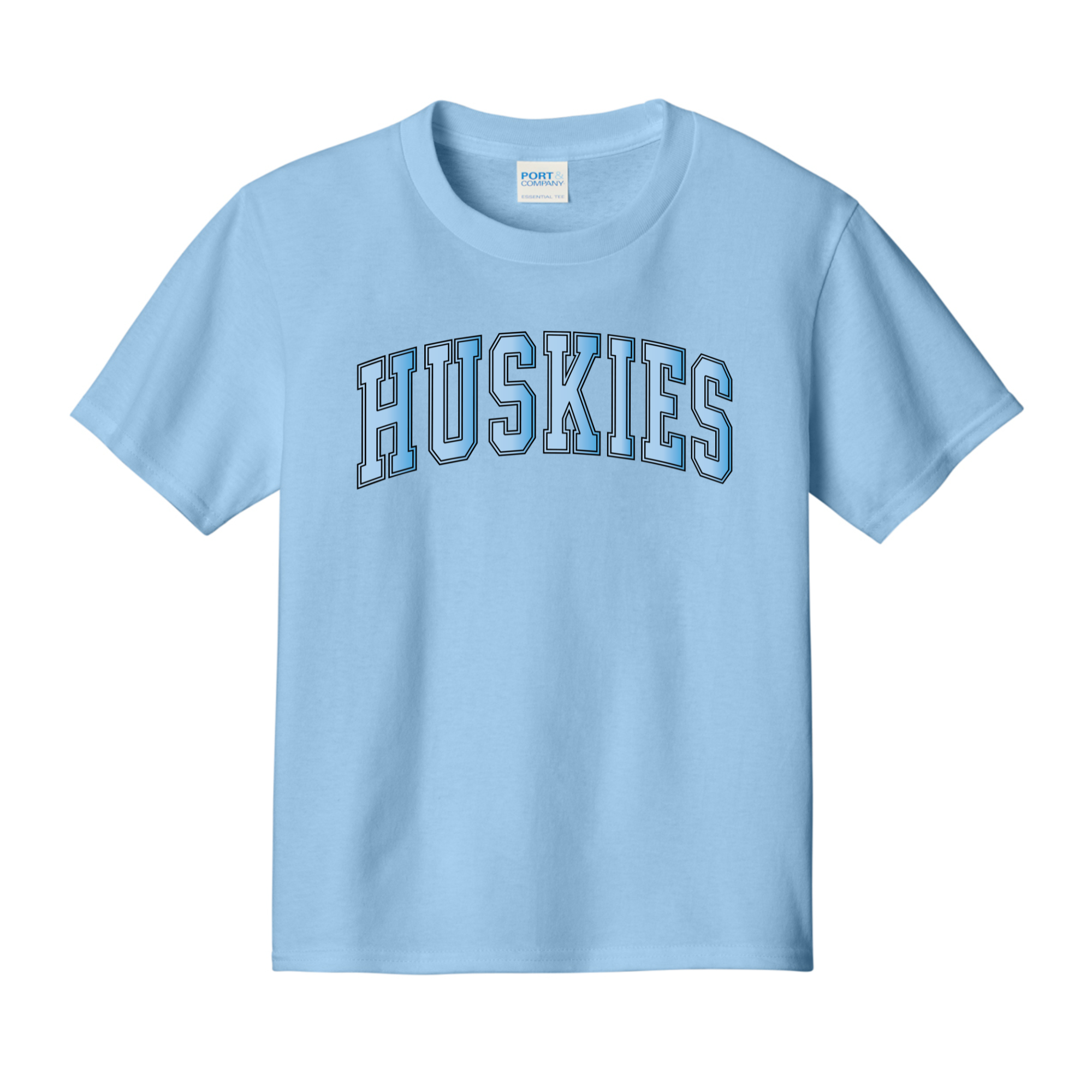 PC61Y - Light Blue Huskies Tonal