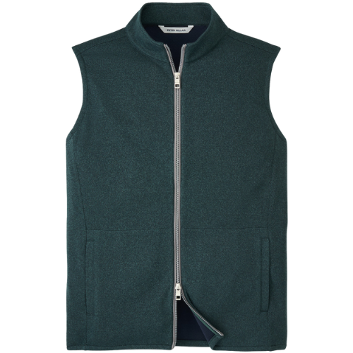 PM - Crown Sweater Fleece Vest - Deep Verdant