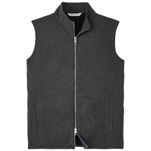 PM - Crown Sweater Fleece Vest - Iron