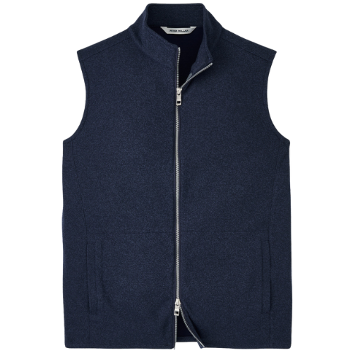 PM - Crown Sweater Fleece Vest - Navy