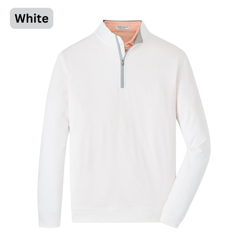 Perth 1_4 Zip (White)