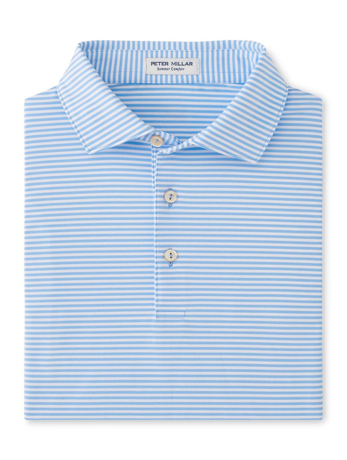 Hales Performance Jersey Polo - Cottage Blue