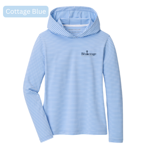 Pine Harbour Stripe Performance Hoodie