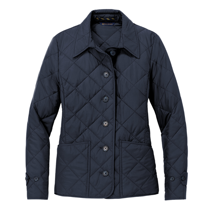 Quilted Jacket (Navy)