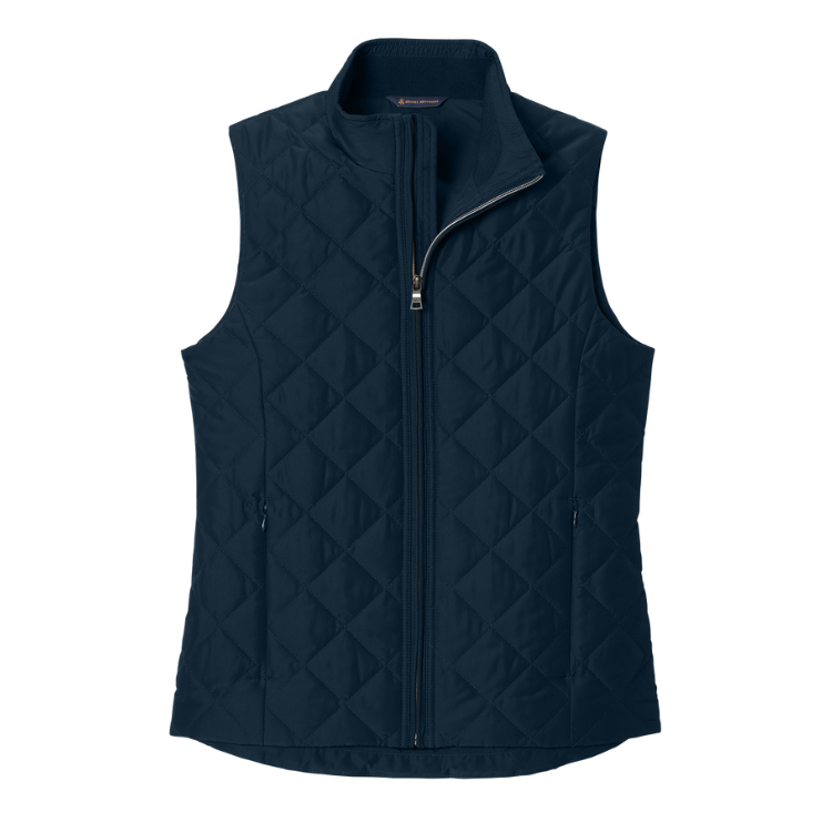 Quilted Vest (Navy)