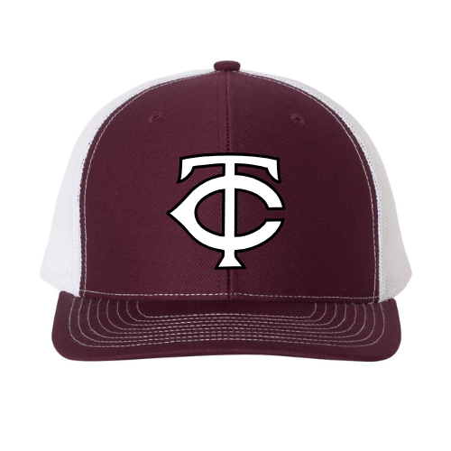 Richardson Hat (Maroon White)