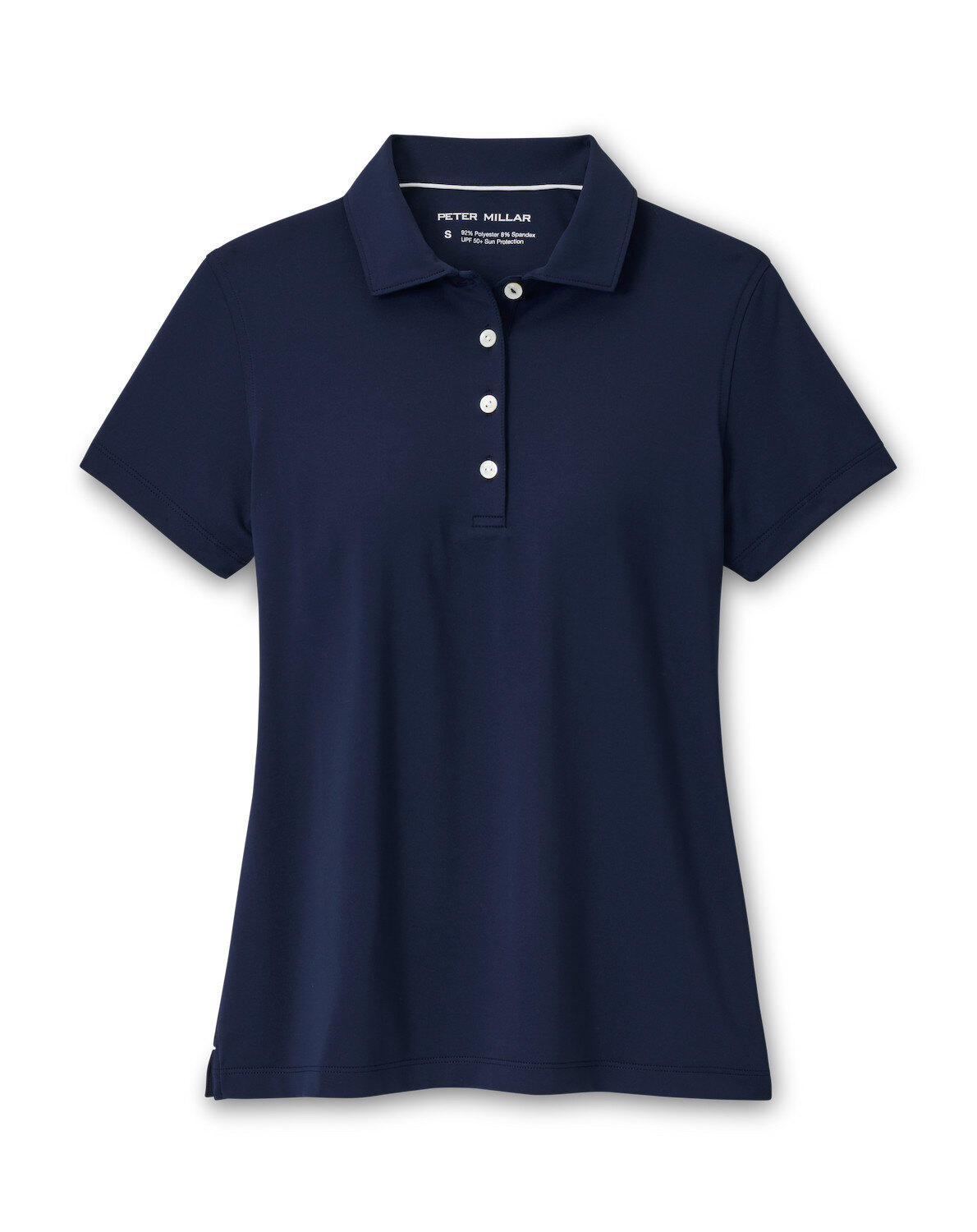 SS Button Polo - Navy