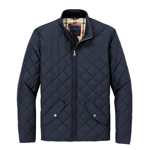 SanMar - Brooks Brothers Mens - Quilted jacket - Navy