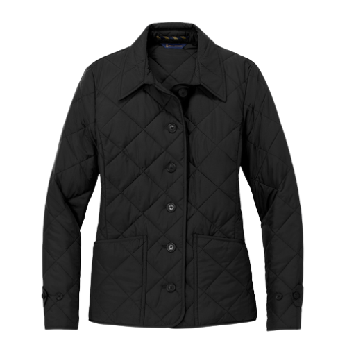 SanMar - Brooks Brothers Womens - Quilted jacket - Black