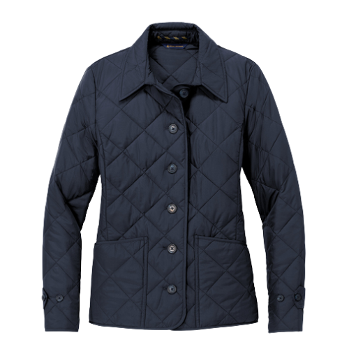 SanMar - Brooks Brothers Womens - Quilted jacket - Navy