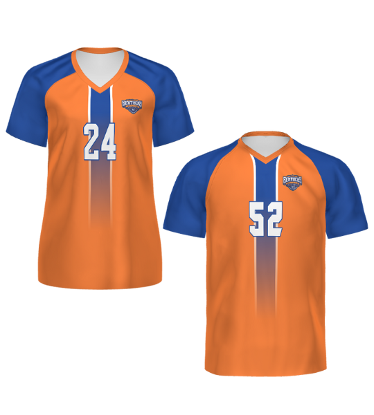Soccer Jersey Design - center stripe front