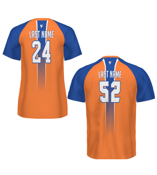 Soccer Jersey Design - center stripe back