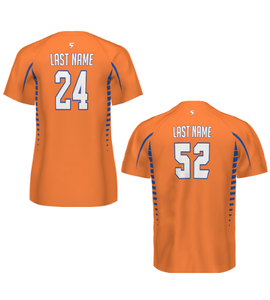 Soccer Jersey Design - optic stripe back
