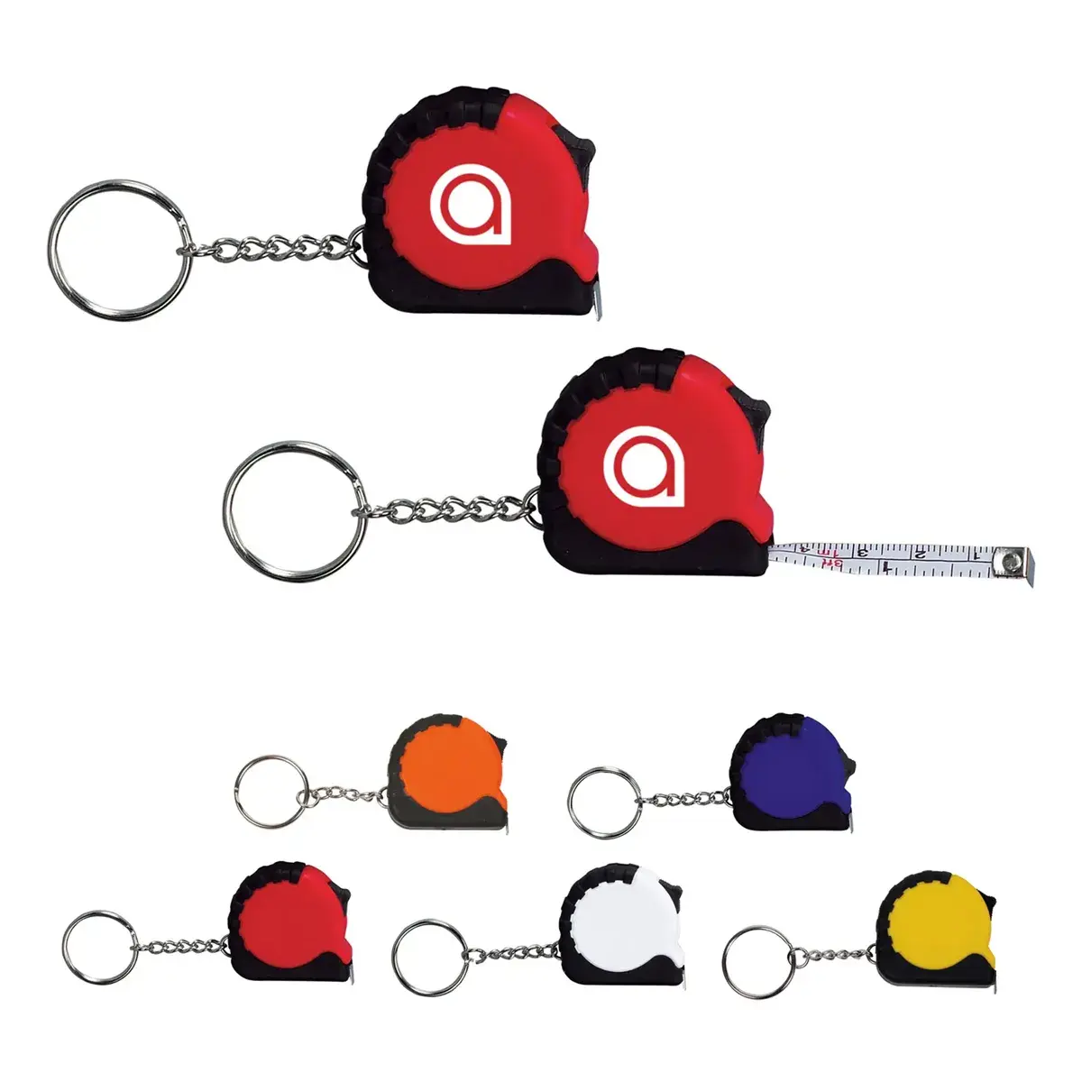 Tape Measure Keychain