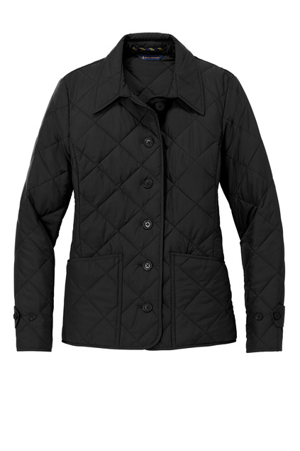 Womens Quilted Jacket - Black