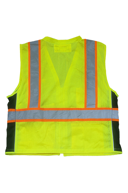 Xtreme Class 2 Surveryor Zip Vest Back